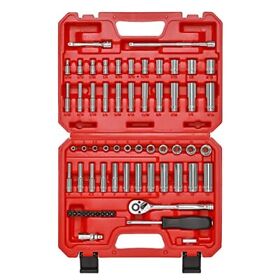 Mayouko 62 Pieces 1/4 Inch Drive Socket Set Sae Metric 1/4inch Dr.