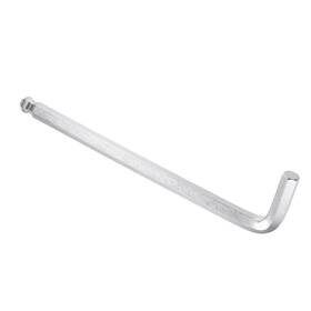Metallixity 724117083946 L-handle Ball End Hex Key Wrench 14mm Metric Cr-v L-shape Long Arm Spanner