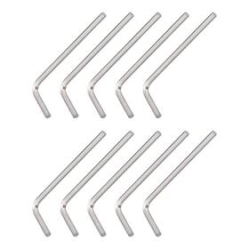 Metallixity 724708102728 10 Pack 2.5mm Hex Key Wrench L Shaped Arm For 3d Printer Kits Repairing