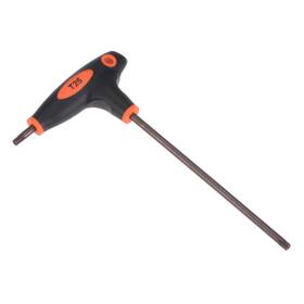 Metallixity 766549709995 Tamper Proof Torx Key T25 S2 Steel T-handle Star Wrench Black