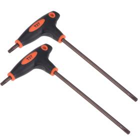 Metallixity 766549710021 2pcs Tamper Proof Torx Key T27 T-handle Star Wrench For Auto Maintenance
