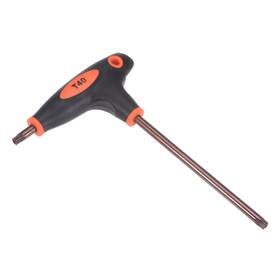 Metallixity 766549710403 Tamper Proof Torx Key T40 T-handle Star Wrench For Auto Maintenance