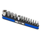 Tit16112 Metric Bit Titan Set Hex 13 Piece -