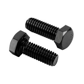 Hb.b1420.34-25 Mewudecor 1/4-20 X 3/4 Inch Hex Head Cap Screws Hexagon Black