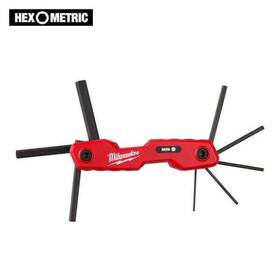 Milwaukee 045242630585 8 Piece Long Sae Folding Metric Hex Key Allen Wrench Handle Tool Set Milwaukee 045242630585 8 Piece Long Sae Folding Metric Hex Key Allen Wrench Handle Tool Set