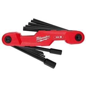 Milwaukee 045242846535 11 Piece Heavy Duty Durable Electrician Folding Hex Sae Key Set