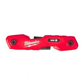 4932480978 Milwaukee 058546412630 - Metric Folding Hex Key Set 8 Piece