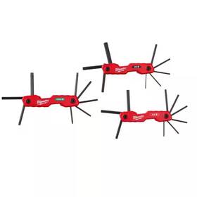 Milwaukee 445011876894 8-key Folding Torx Hex Key Set With 17- 25-piece
