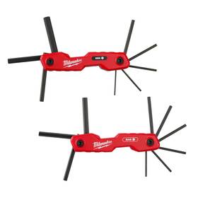 48-22-2183 Milwaukee Electric Tools Tool 2pc 17-key Folding Hex Key 48-22-2183 Milwaukee Electric Tools Tool 2pc 17-key Folding Hex Key
