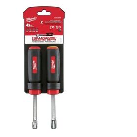 48-22-2502 Milwaukee 2pc Sae Hollowcore Magnetic Nut Driver Set