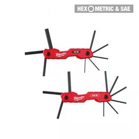 Milwaukee 705353539909 17-key Folding Hex Key Sets - Sae/metric Milwaukee 705353539909 17-key Folding Hex Key Sets - Sae/metric