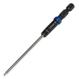Mip 691545921051 2.5mm Ball End Metric Speed Tip 1/4 Inch Drive Bits Hex Allen Driver Wrench Set G