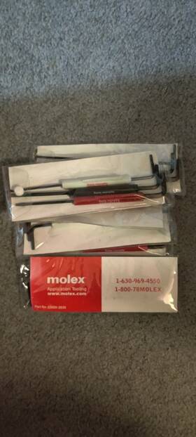 638002830 Molex Applicator Wrench Kit Lot Of 16