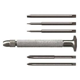 58-0105 Moody Tool Mag Handle Slot/cross Pt Set 6 Pc