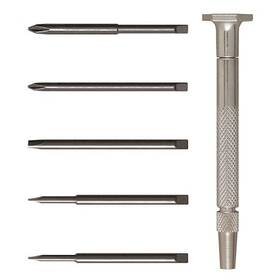 58-0139 Moody Tool Steel Slot/cross Point Driver Set 6pc