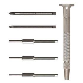 58-0140 Moody Tool Cross Pt/hex Set 6 Pc Steel