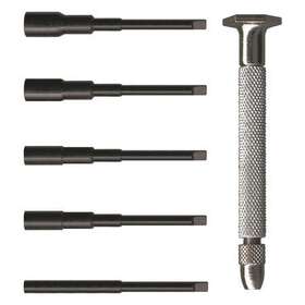 58-0179 Moody Tool Mag Handle Nut Driver Set 6 Pc