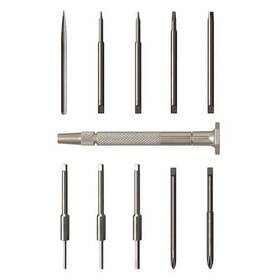 58-0182 Moody Tool Mag Handle Slot/phil/hex/awl Set 11pc