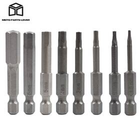 Mp518957l Moto-parts-lover 8 Pcs Metric Mm Hex Head Allen Bit Set Quick Connect Shank Impact Driver Drill