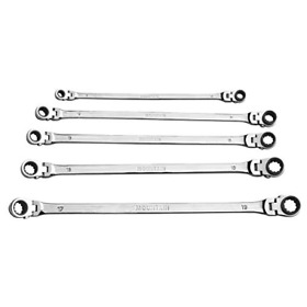 Mountain 5-piece Metric Double Box Universal Spline Set Chrome