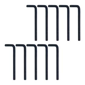 Amt03234116 My Mironey 5mm Metric Hex Key Wrench Black Lshape Flat Head Hexagonal Repairing Tool