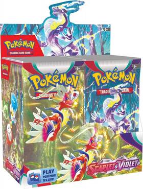 My Store 744110364781 Scarlet And Violet Booster Box