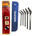 Napa 5 Pc Flexible Hex Key Set Black Oxidize Finish Free Us Shipping 714994450108