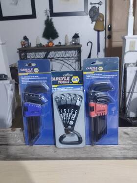 Sdslph5 Napa/carlyle -sdslph5 -2 9pc. Long Hex Ball Key Set Metric And Sae 1-5pc. Low Profile Torx