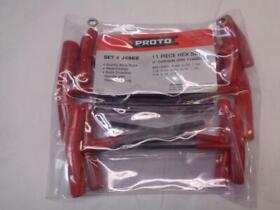 J4968 New Proto 11pc T-handle Hex Key Set R29