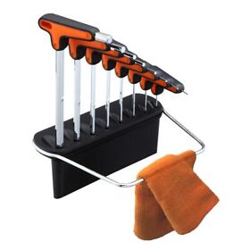 Tb-76160 New Super-b P Handle Hex Wrench Set 2/2.5/3/4/5/6/8/10mm With Holder