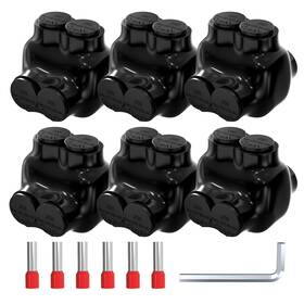 Ky-itc-102d-4 Nobrand 2 Port Insulated Tap Connector 250mcm-6g Al/cu Dual Slotted Hex 6pk