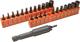 Noxheaib 094759749198 25-piece Allen Wrench Set Metric And Sae Hex Key Drill Bit