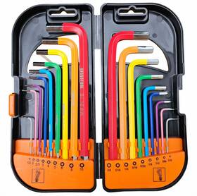 Ofosstool 639395668542 Allen Wrench/hex Key Set Sae/metric Sizes Color S2 Heat-treated Steel Ball