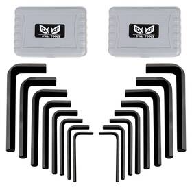 Owl Tools 850011159514 Jumbo Allen Wrench Set 16 Pack - Extra Large Hex Key Metric & Owl Tools 850011159514 Jumbo Allen Wrench Set 16 Pack - Extra Large Hex Key Metric &