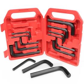 Pa009 Paknman 14-piece Jumbo Allen Wrench Set Extra Large Hex Key Sae And Metric Mm 8