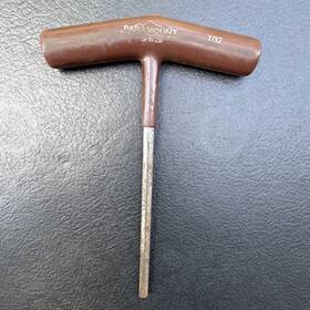7132 Paramount 7/32in T-handle Hex Key Wrench Non-ratcheting Steel Brown