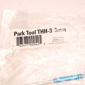 Thh-3 Park Tool Unisex Allen Key Silver 3mm