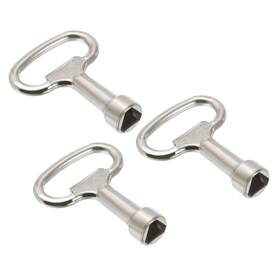 Pta230611tt000340 Patikil 3 Pack Triangle Socket Spanner Key Electrical Cabinet Gas Water Meter
