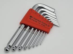 212.h-8 Pb Swiss Tools Toolspb Key L - Wrenches With Ball Point Set In Plastic Holder