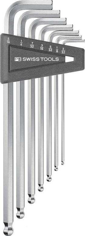 212zlhcn Pb Swiss Tools Set 212z Lh Cn 100 Made 7piece Long Hex Key With Ball Point Siz