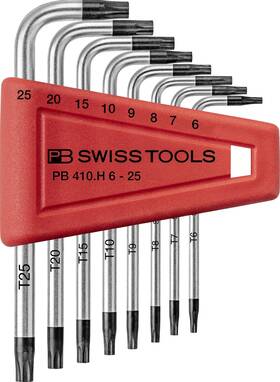 410.h Pb Swiss Tools 550170150853 Torx Key L-wrenches 6-25 Cn 100% Made 8-piece Set