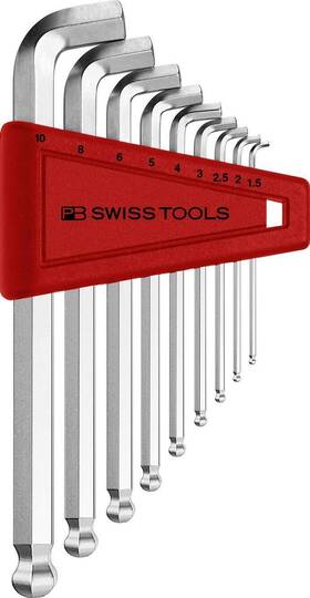 2212.h-10 Pb Swiss Tools 610733236466 Hex Key L-wrench Set 100% Made 9-piece