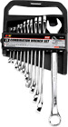 W1061 Performance Tool 11 Piece Sae Combination 11pc Combo Wrench Set