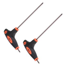 Peroup 601968083175 2pcs T10 Torx Key T-handle Dual End Wrench Repair Anti Tamper Proof S2 Steel