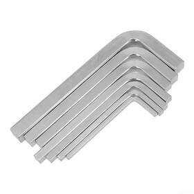 Vh84i262mt117090ff9j6o0269g06 Petstible 7pack Square Head Wrench Set L Shaped Key Kit Chromium Vanadium Steel