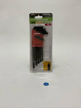 F90009107 Pittsburgh 94680 13pc Ball Endhex Key Set Sae