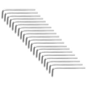 Wangq221015-0004 Piutouyar 3mm Hex Key Wrench 20pc L-shaped Allen Set For Bike And Furnitur