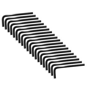 Wq20240229-502 Piutouyar Hex Key Wrench Set 4mm L-shaped Allen 20pc Black