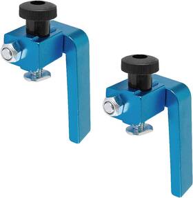 71367-p2 Powertec 3-inch Fence Flip Stop For Woodworking 2pk