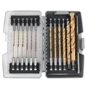 Yta0021 Pro Edge Technology 24 Pcs Hex Shank Drill Bit Set For Impact Driver 1/16 Inch To 1/2